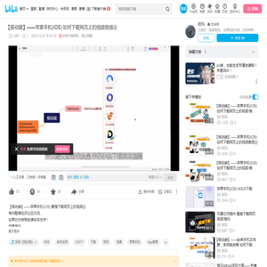 【移动端】——苹果手机(IOS) 如何下载网页上的视频音频④_哔哩哔哩_bilibili